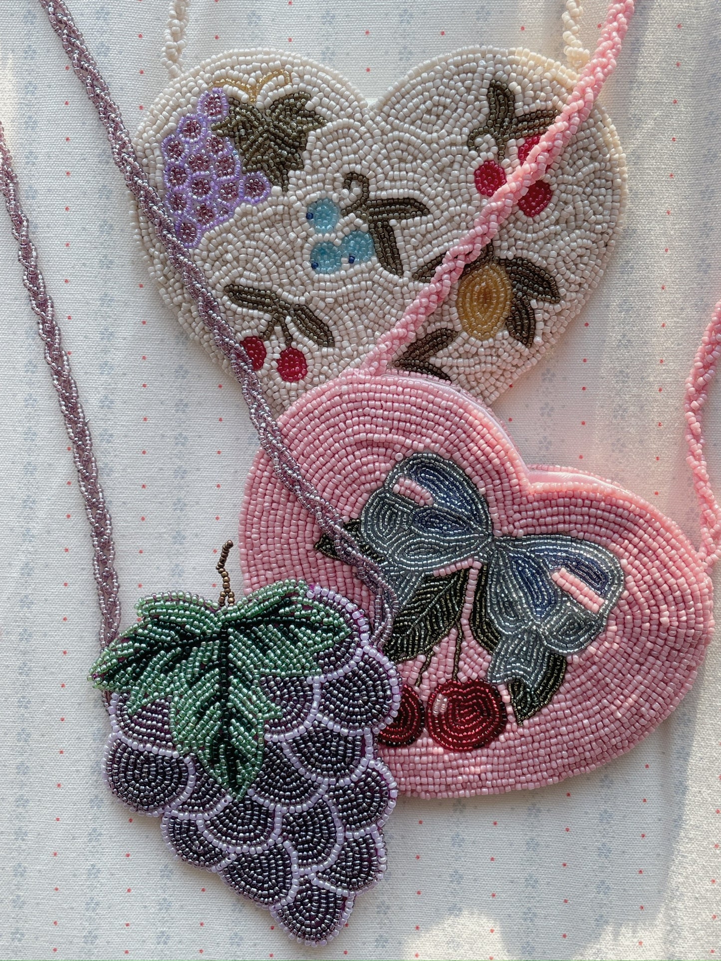 Konges Sløjd Beaded Heart Bag