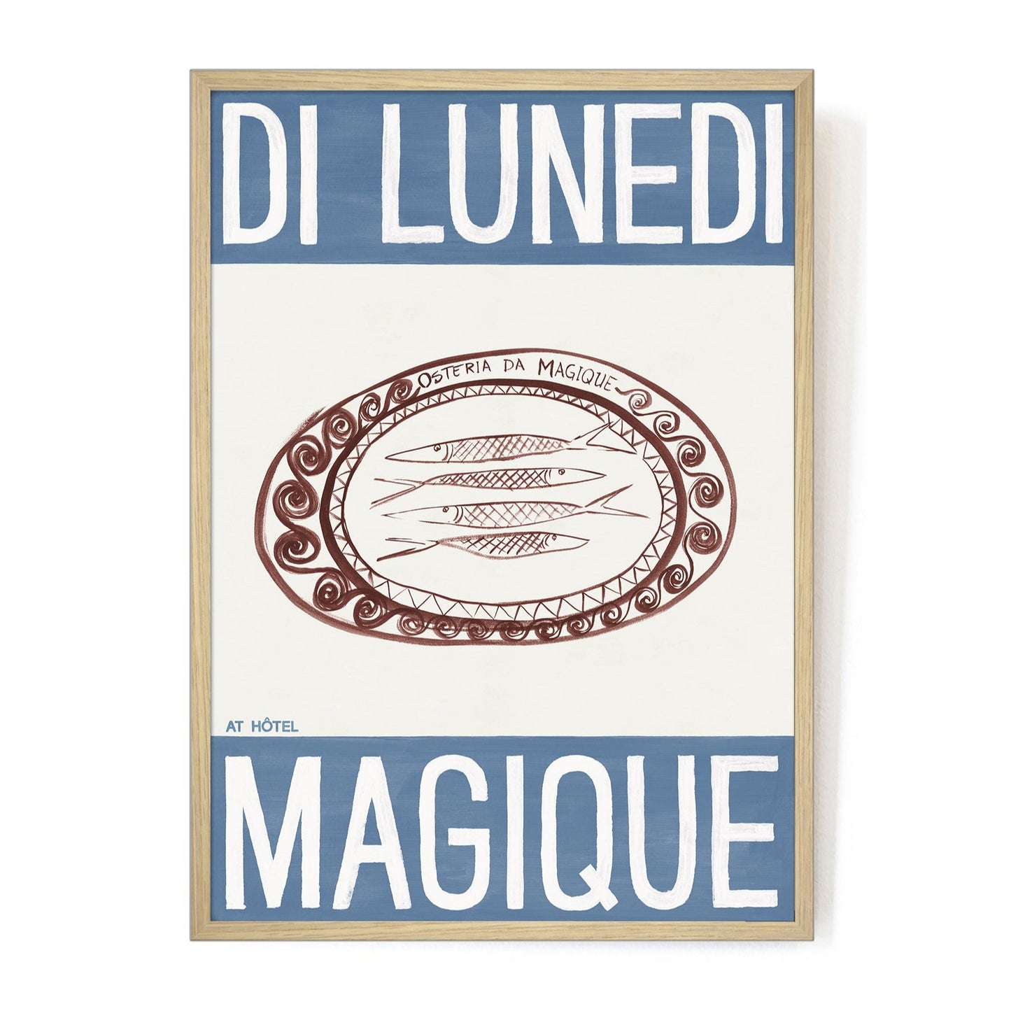 Hotel Magique Osteria da Magique by Di Lunedi A3 Print