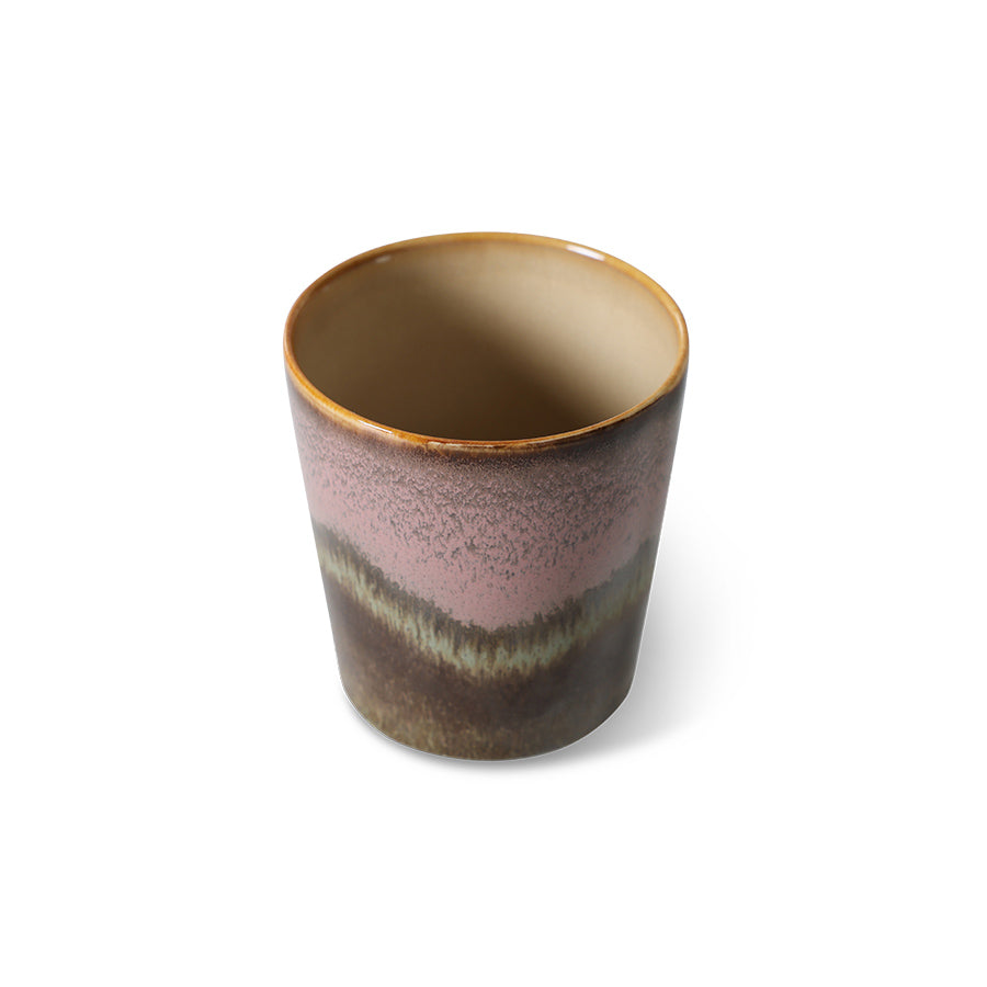 HKliving 70's Ceramics Torrent Coffee Mug