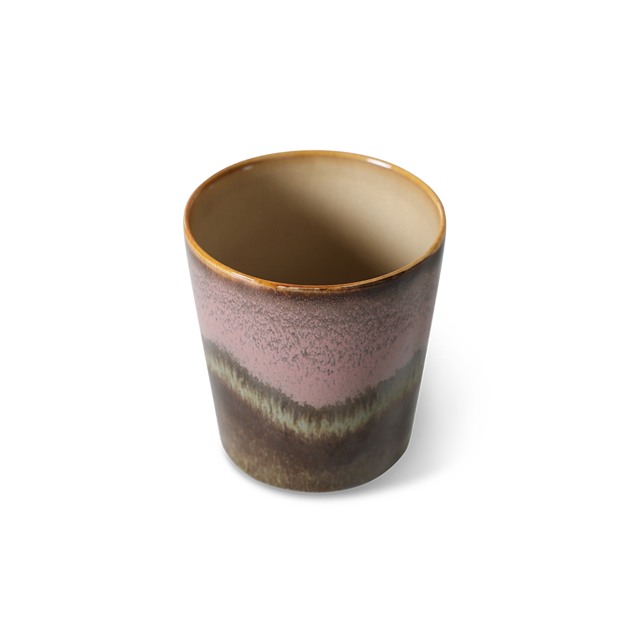 HKliving 70's Ceramics Torrent Coffee Mug