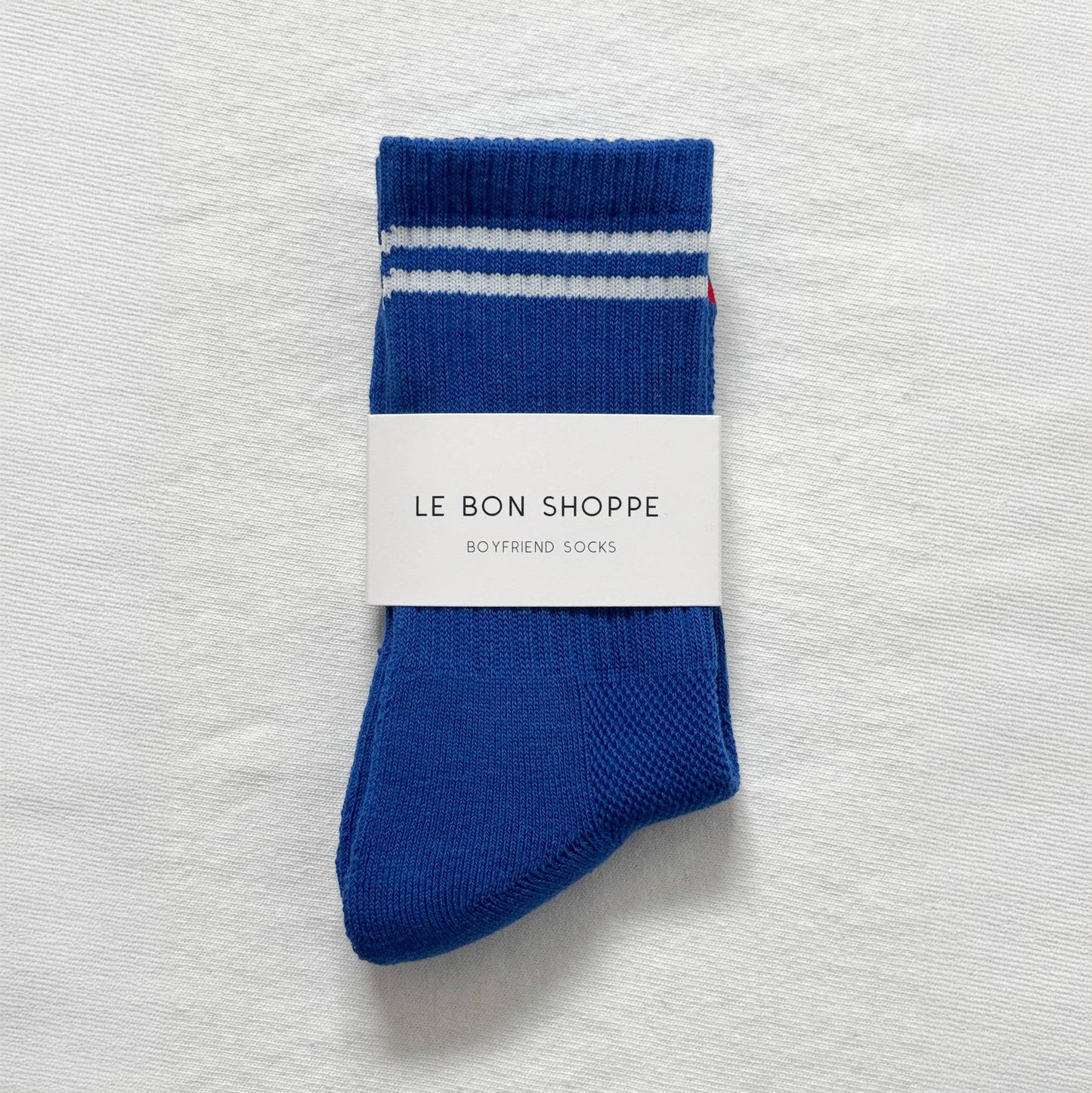 Le Bon Shoppe Cobalt Boyfriend Socks