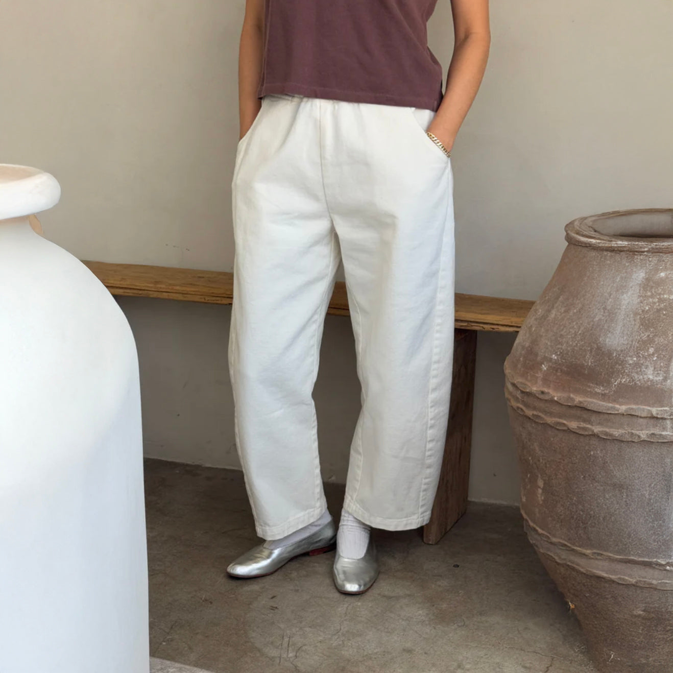 Le Bon Shoppe Milk Arc Pants