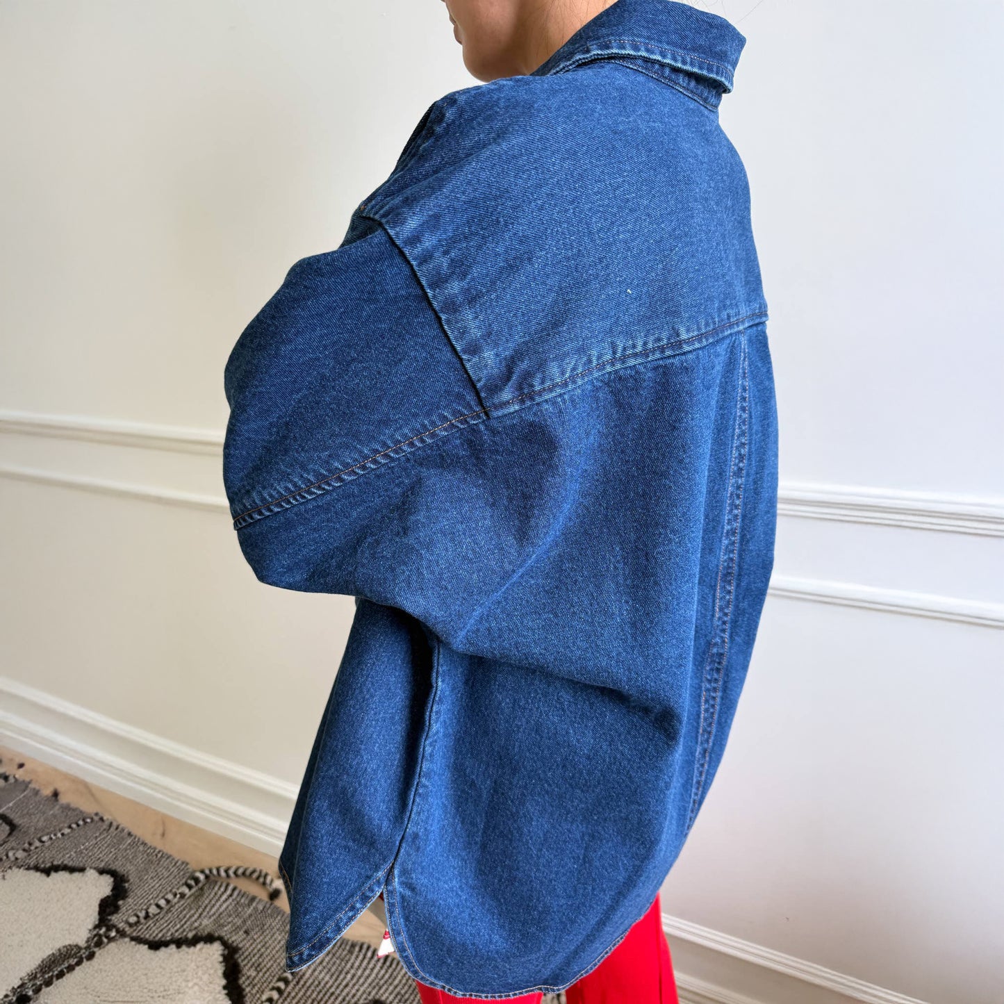 Le Bon Shoppe Owen Heavy Dark Denim Shirt