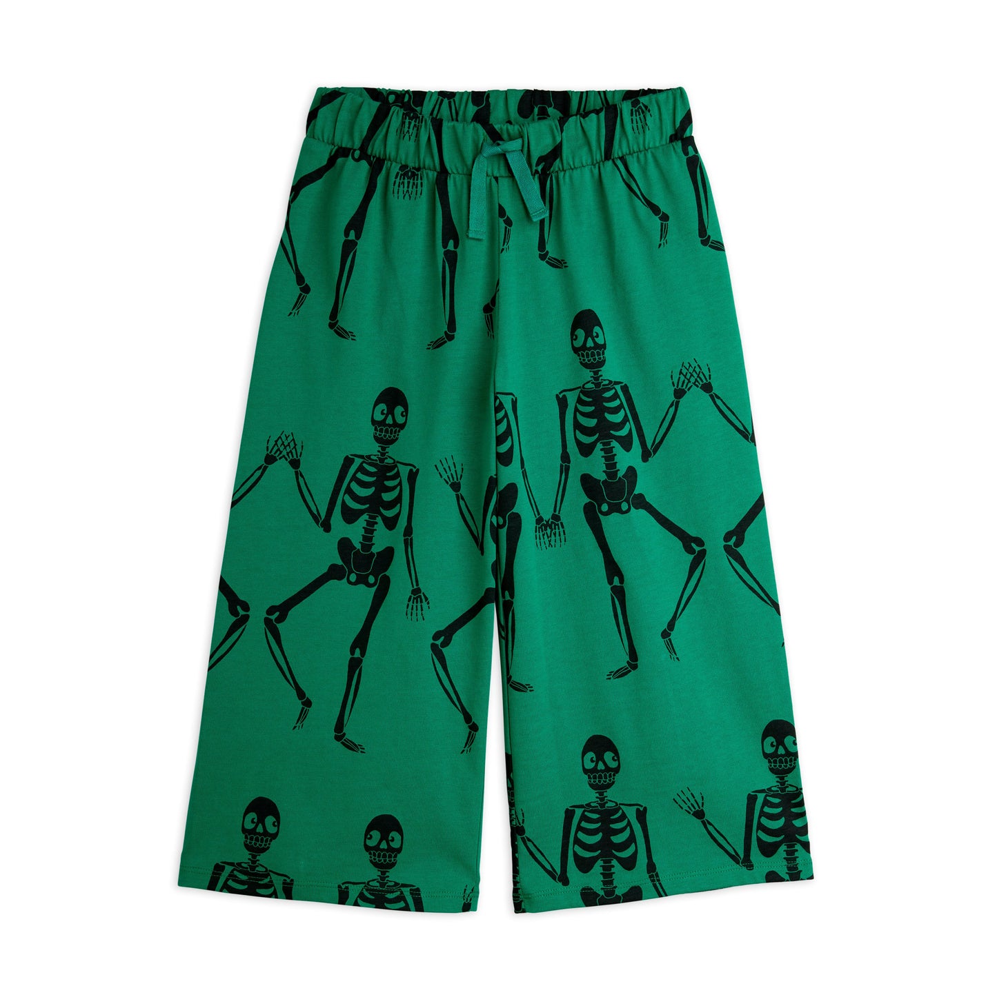 Mini Rodini Green Skeleton Trousers