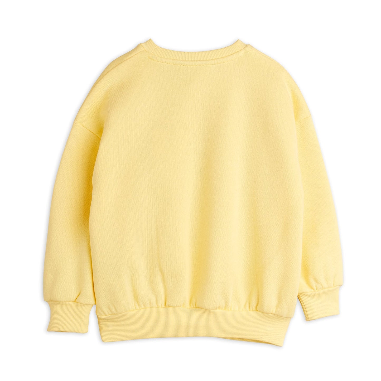 Yellow sweatshirt on a white background