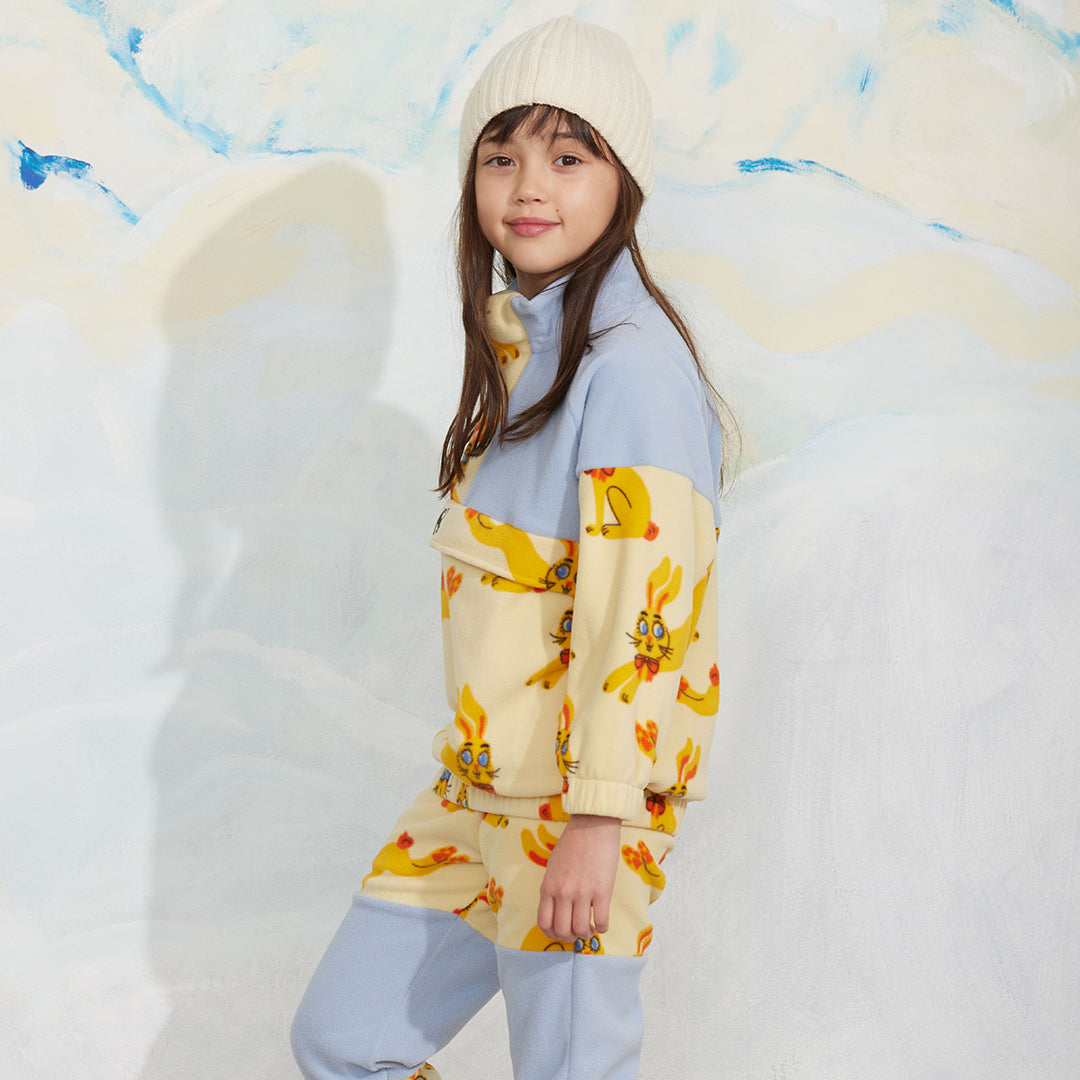 Mini Rodini Rabbits Fleece Trousers