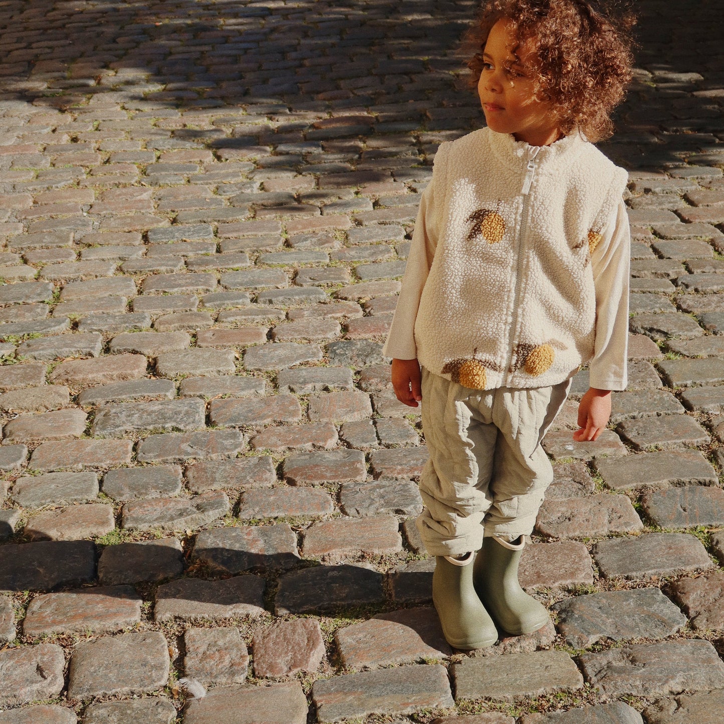 Konges Sløjd Mon Grand Citron Jody Teddy Vest