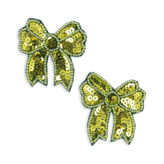 Konges Sløjd Green Sequin Hairclips