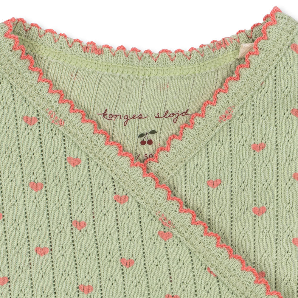 Konges Sløjd Couer Lint Newborn Minnie Onesie GOTS