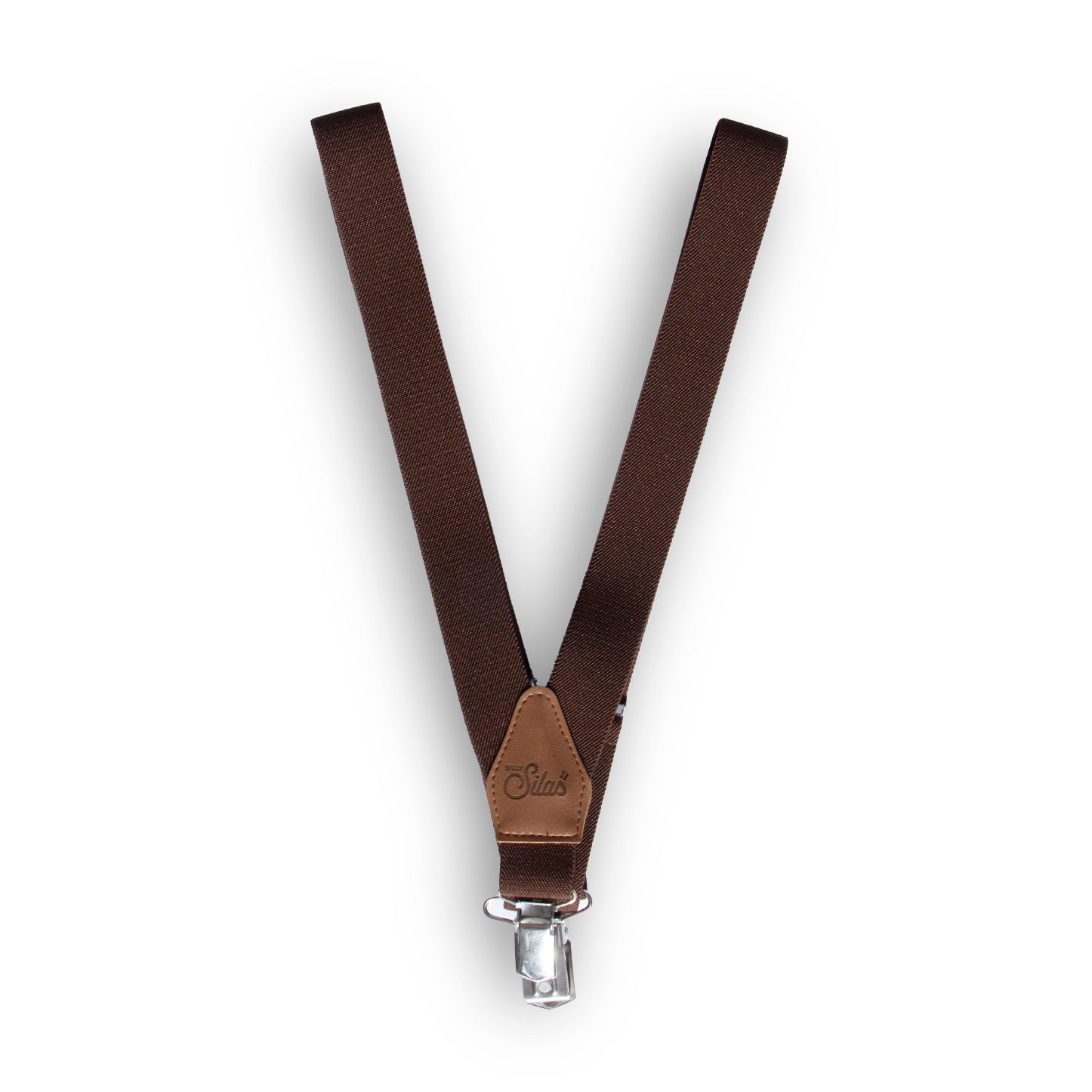 Silly Silas Chocolate Brown Retro V Braces