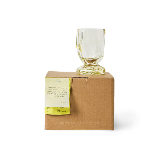Nienke Sikkema for HKliving Citrine Glasses (Set of 4)