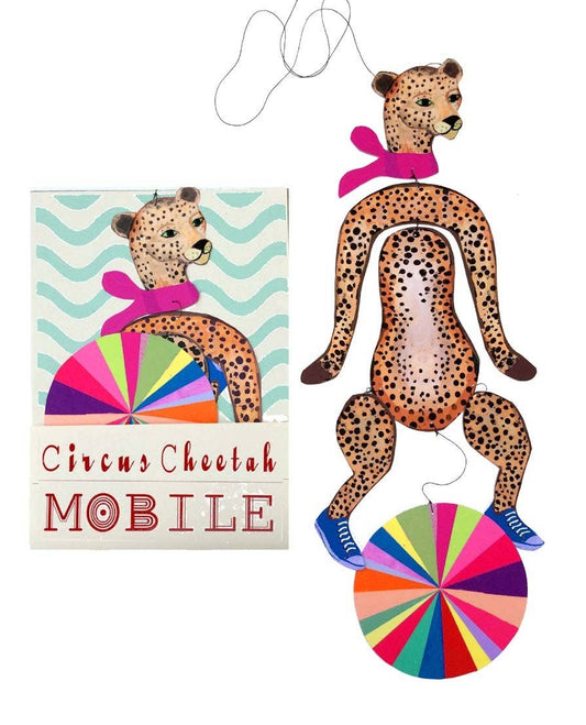 Nursery Circus Cheetah Kinetic Mobile