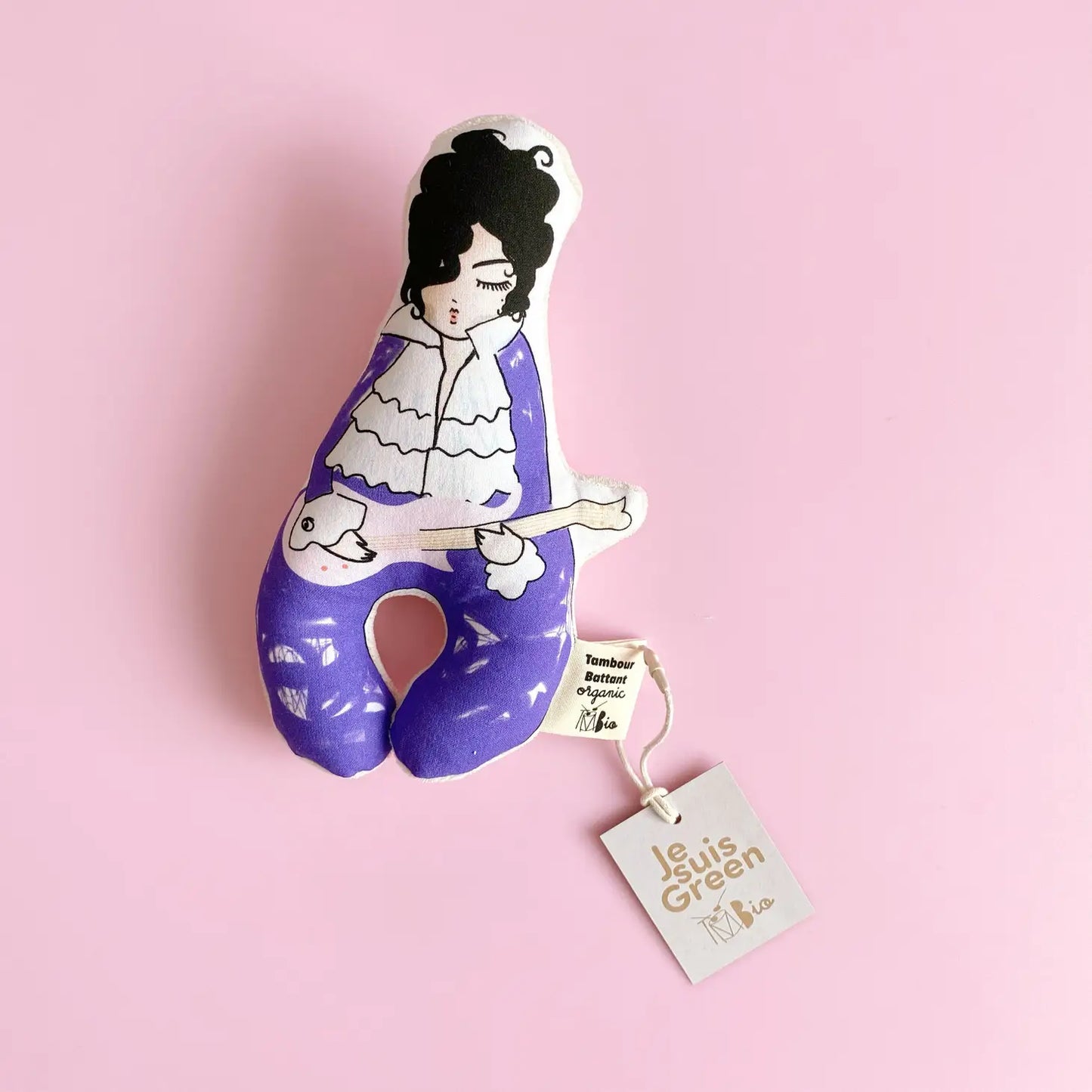 Mr Purple Rain Baby Rattle