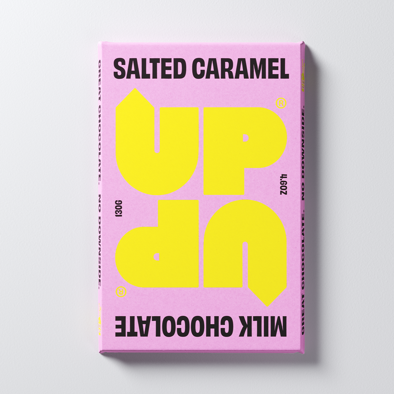 UP-UP Salted Caramel Milk Chocolate Bar