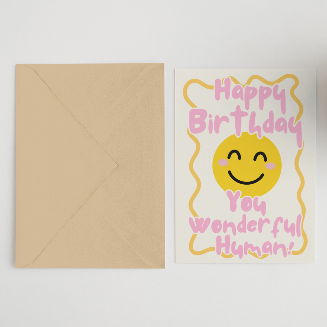 Happy Birthday Wonderful Human Greeting Card