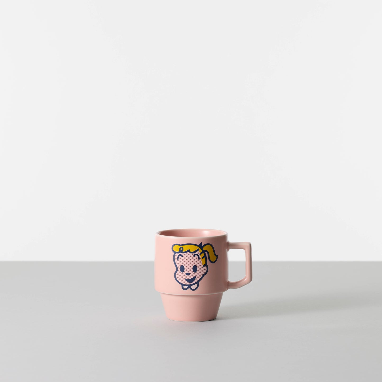 Peach / Jill Stackable Hasami Mug