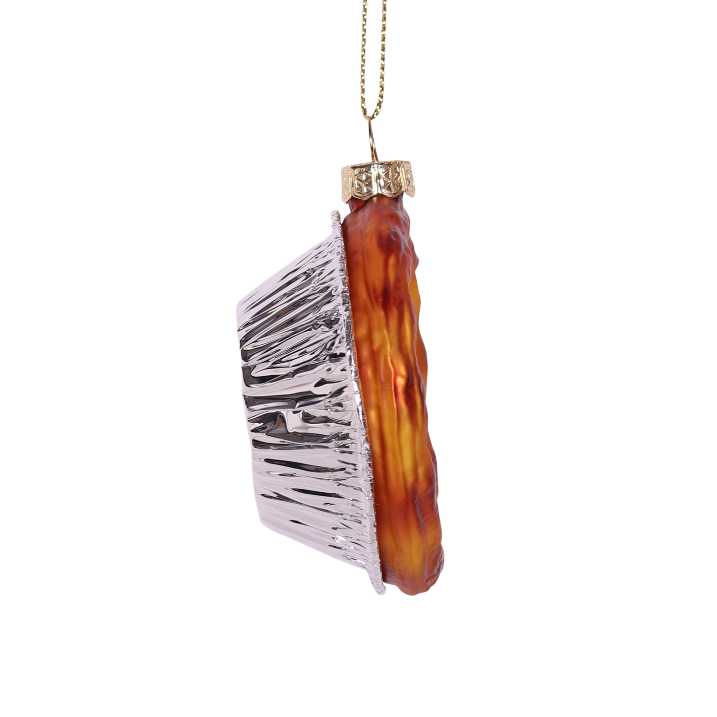 Pastel De Nata Glass Decoration