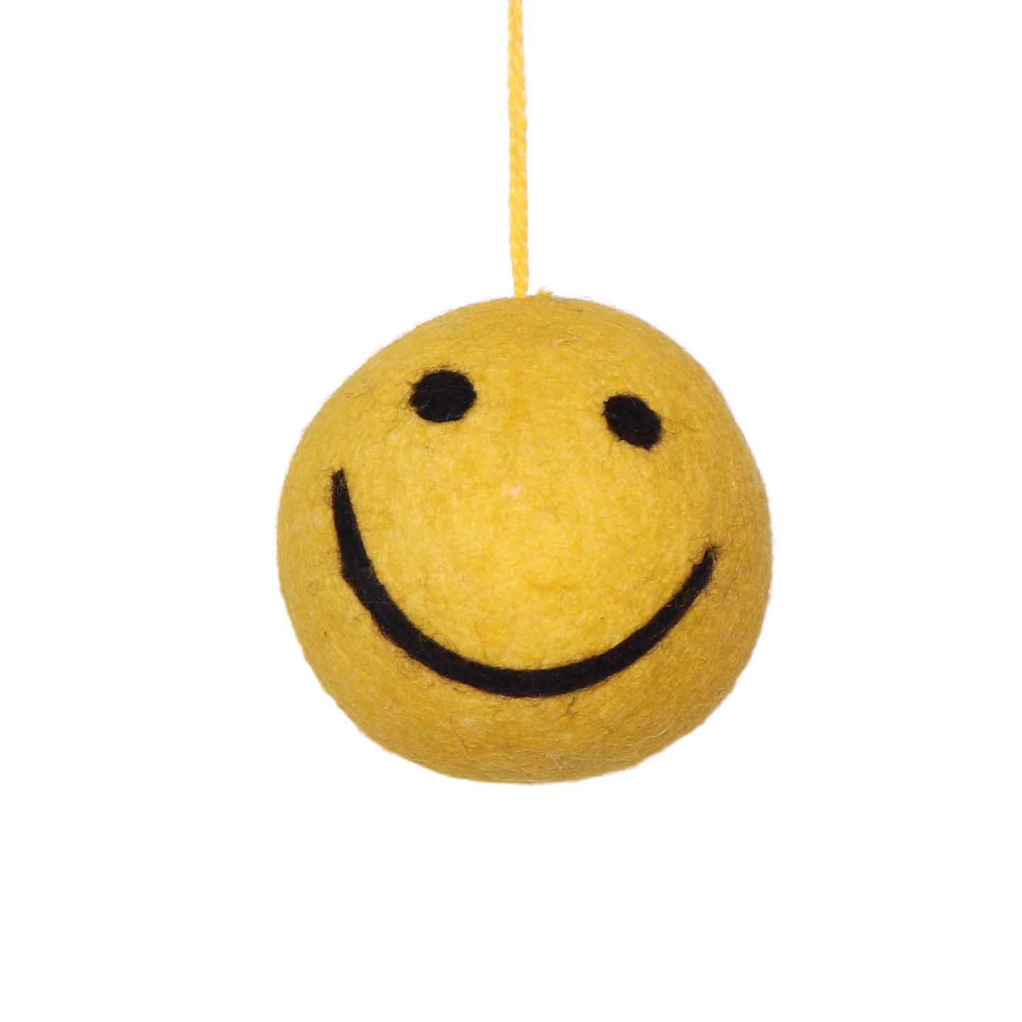 Felt Smiley Bauble