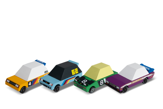 Candylab Tokyo Heat 4-Pack TOONS Diecast Race Cars