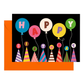 Kaleidoscope Balloons Greetings Card