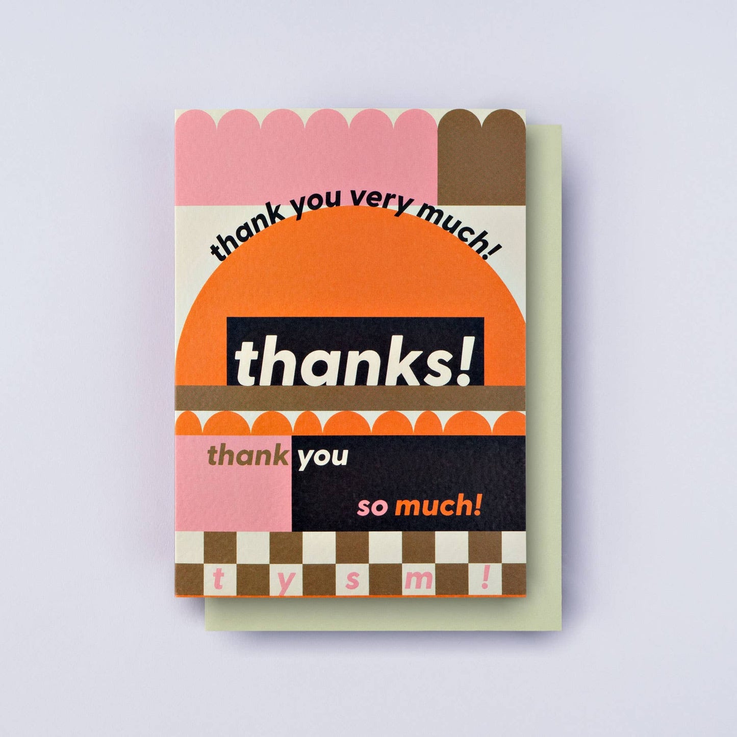 The Completist - Ginger TYSM Card