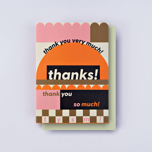 The Completist - Ginger TYSM Card