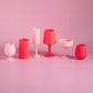 Cherry + Blush Stemm Silicone Unbreakable Wine Glasses
