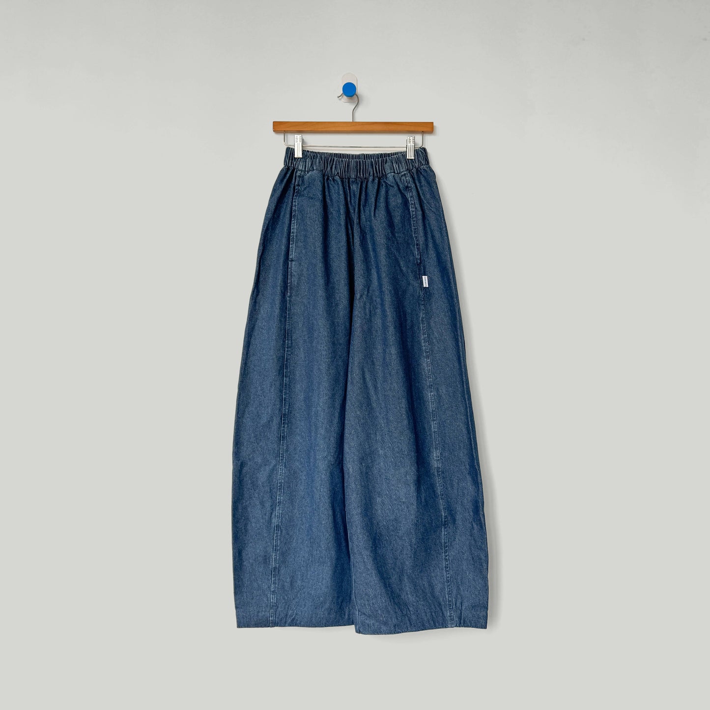 Le Bon Shoppe Denim Blue Parachute Pants