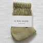 Le Bon Shoppe Dried Sage Swing Socks