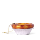 Pastel De Nata Glass Decoration