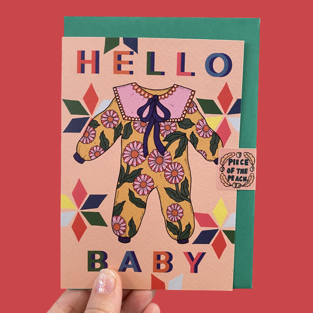 Hello Baby Greeting Card