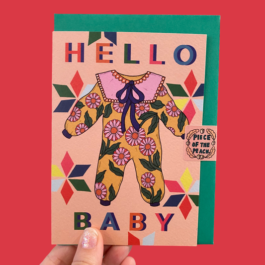 Hello Baby Greeting Card