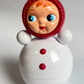 Retro Roly‑Poly Tumbler Doll White M