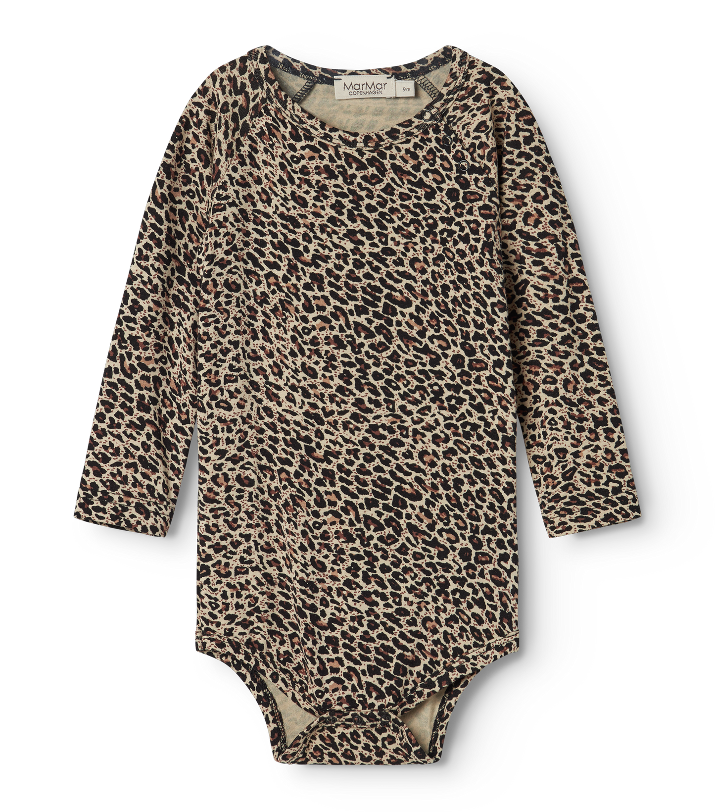 Brown Leopard Long Sleeve Body