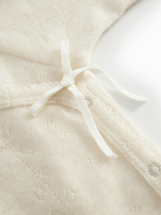 Natural Belita Wool Pointelle Body