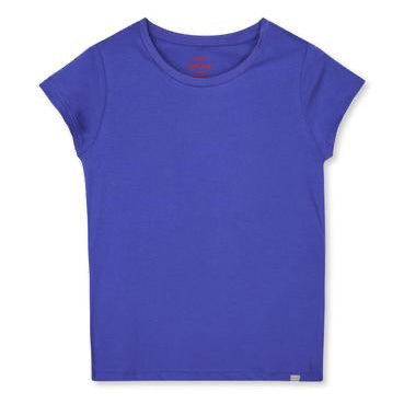 Mads Nørgaard Orient Blue Fine Jersey Teasy Tee