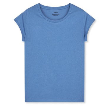 Mads Nørgaard Bright Cobalt Fine Jersey Teasy Tee