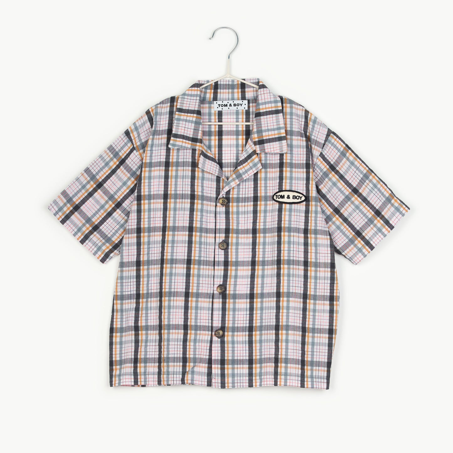 Tom & Boy Plaid Short Sleeve Shirt