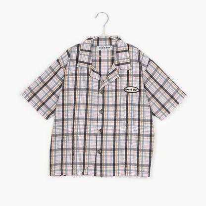 Tom & Boy Plaid Short Sleeve Shirt
