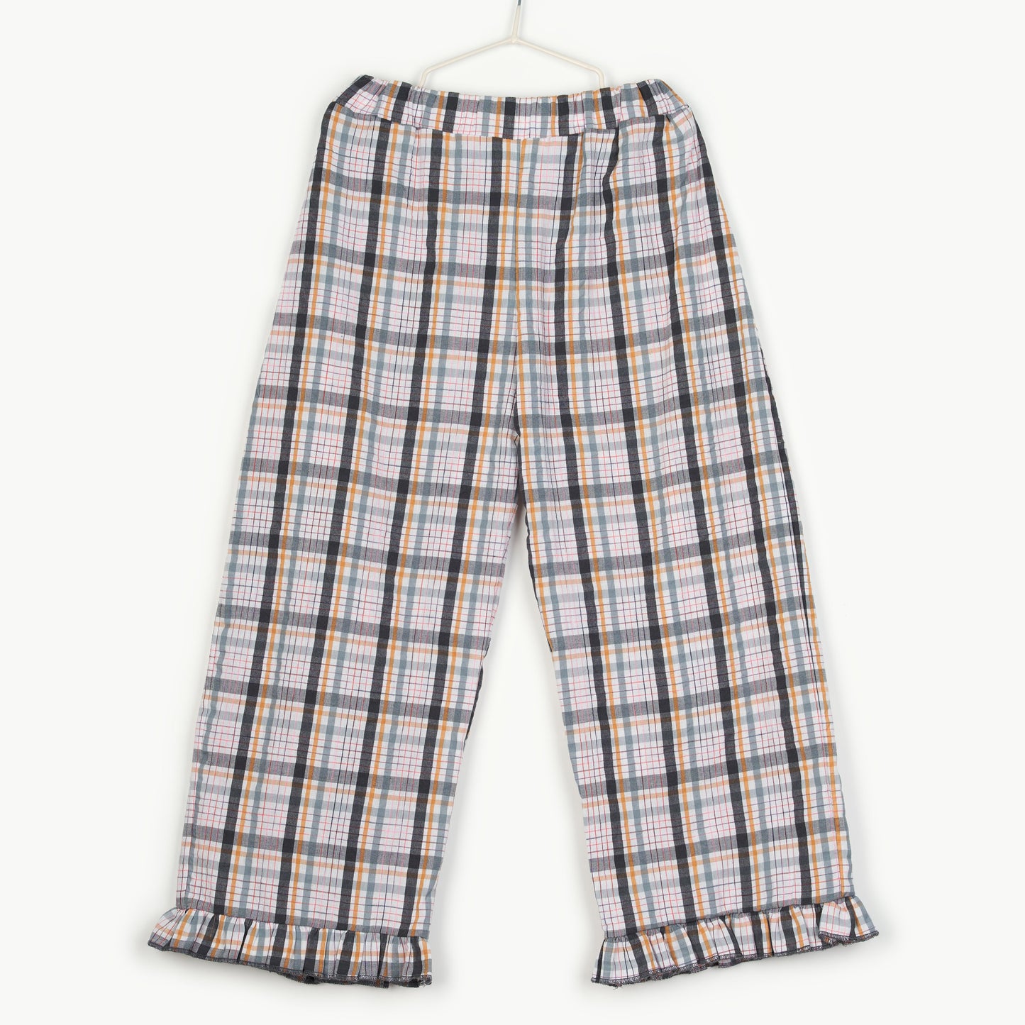 Tom & Boy Plaid Ruffle Trousers
