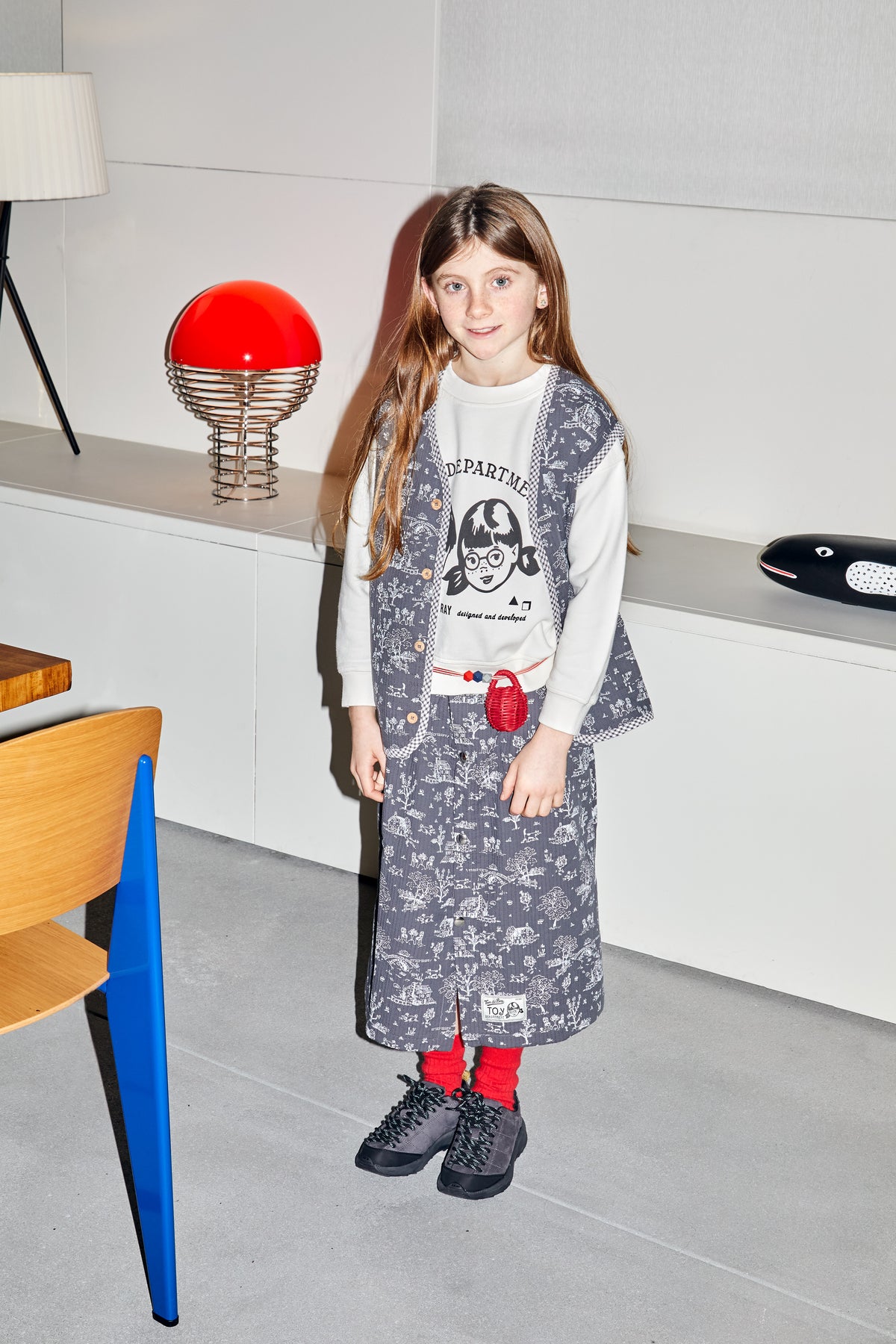 Tom & Boy Toile De Jouy Vest