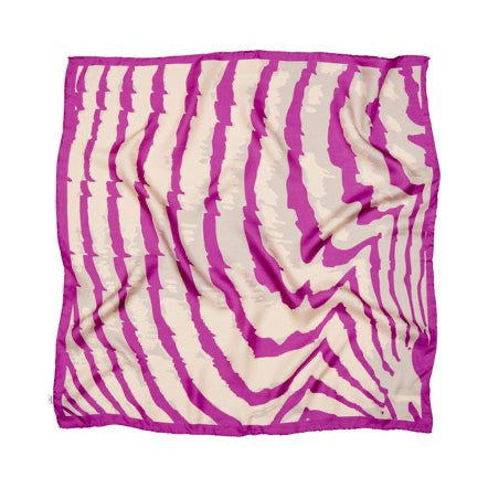 Becksöndergaard Meadow Mauve Pink Grafina Sia Silk Scarf