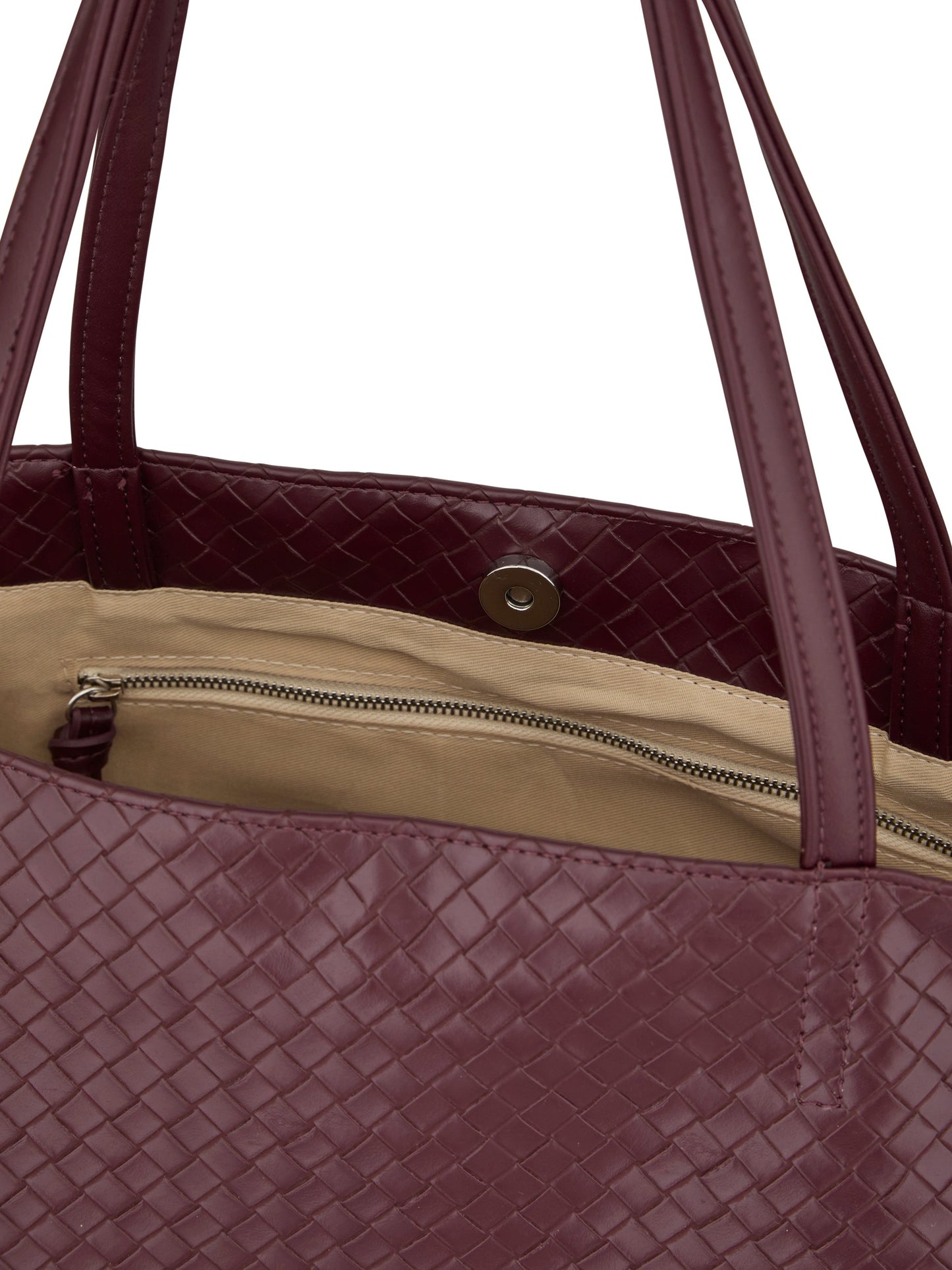 Becksöndergaard Maroon Brown Rallo Lottie Shopper Bag