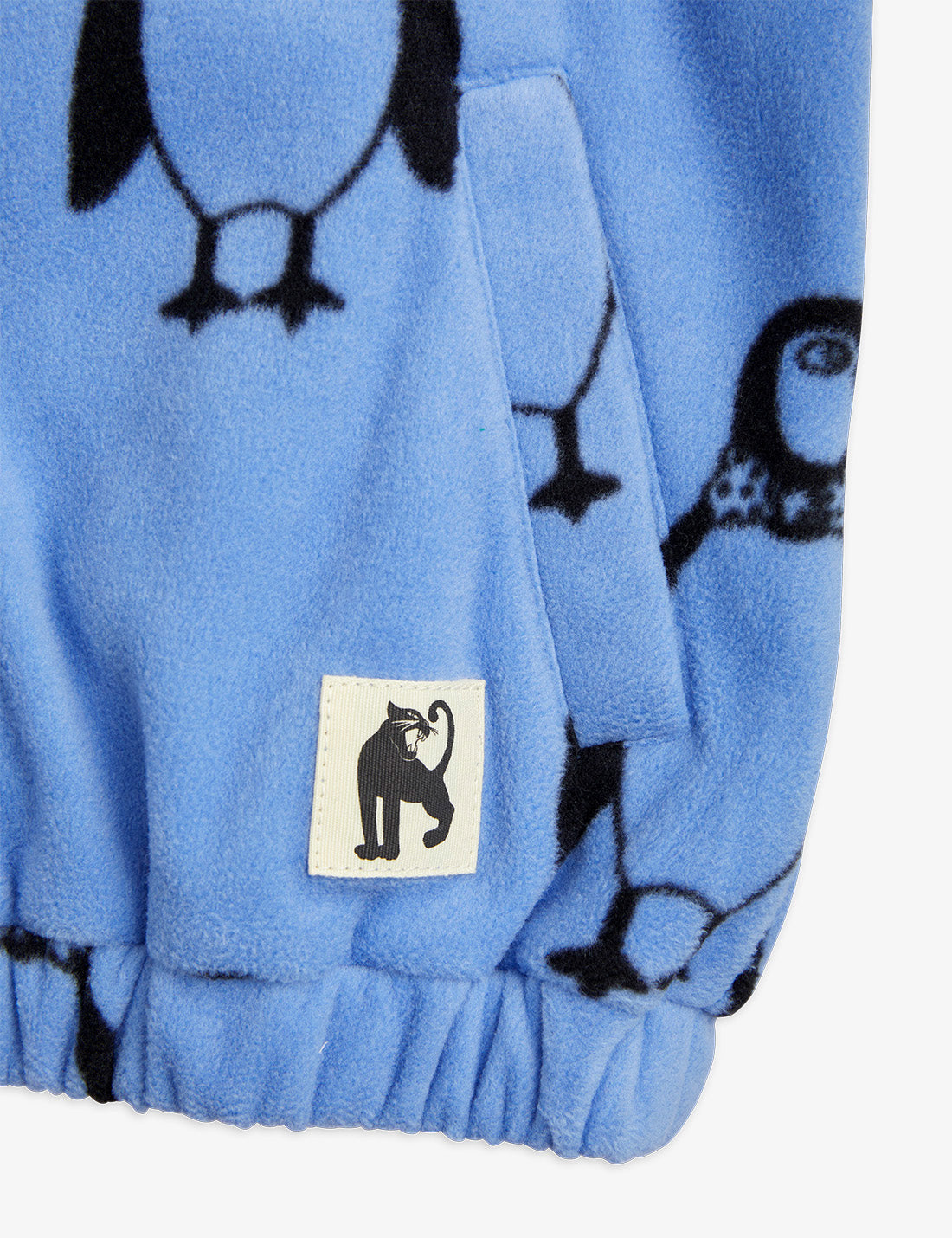 Mini Rodini Penguin Fleece jacket