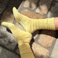 Le Bon Shoppe Pale Yellow Ballet Socks