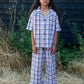 Tom & Boy Plaid Ruffle Trousers