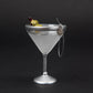 Martini Glass Christmas Decoration