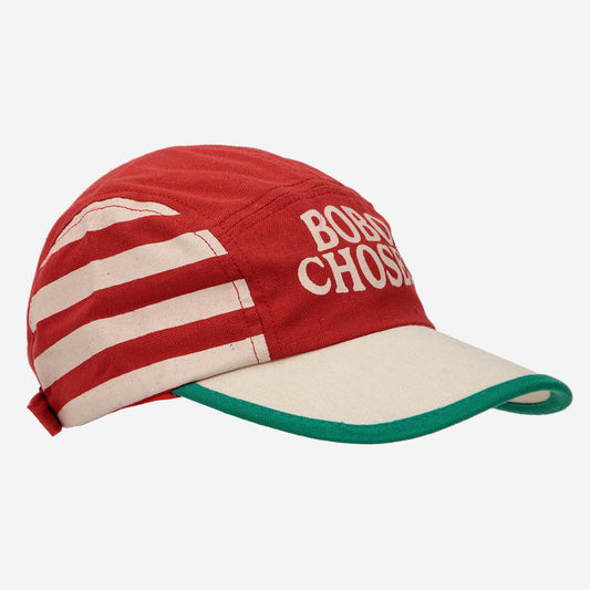 Bobo Choses Red Stripes Cap