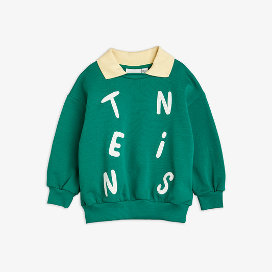 Mini Rodini Tennis Application Collar Sweatshirt