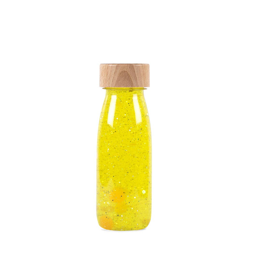 Sensory Toy Bottle Float (Yellow)